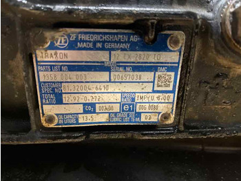 Коробка передач для Грузовиков MAN GEARBOX 12TX2820 TO // 81.32004-6410: фото 3 Коробка передач для Грузовиков MAN GEARBOX 12TX2820 TO // 81.32004-6410: фото 3