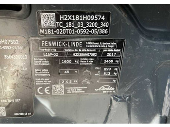 Электропогрузчик Linde E16P-02: фото 4 Электропогрузчик Linde E16P-02: фото 4