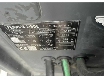 Электропогрузчик Linde E18-01: фото 4