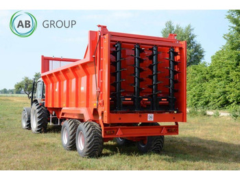 Навозоразбрасыватель Roltrans Manure spreader 10t N250S/5 Helios: фото 4