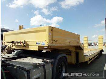 Низкорамный полуприцеп 4 Axle Step Frame Low Loader Trailer, Ramps: фото 1