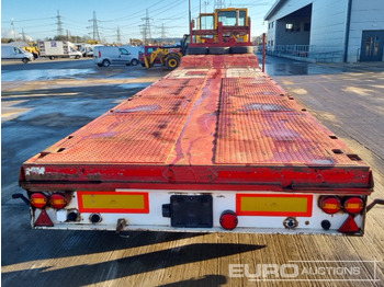 Грузовик бортовой/ Платформа Nooteboom 4 Axle Extendable Low Loader Trailer, Twin Axle Rear Steer, Out Riggers: фото 4