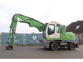 Колёсный экскаватор LIEBHERR