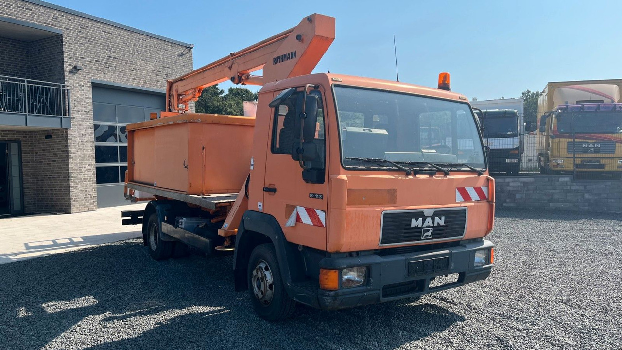 MAN 8.113 Steiger Hubarbeitsbühne Ruthmann MAN 8.113 Steiger Hubarbeitsbühne Ruthmann - Грузовик с подъемником, Фургон: фото 3 MAN 8.113 Steiger Hubarbeitsbühne Ruthmann MAN 8.113 Steiger Hubarbeitsbühne Ruthmann - Грузовик с подъемником, Фургон: фото 3