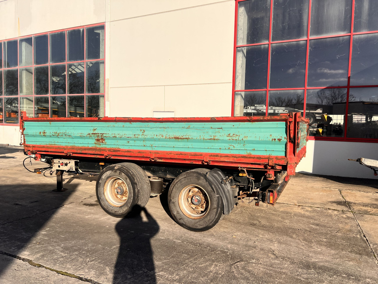 Obermaier OS2-TD190A 19 t Tandemkipper- Tieflader, Breitbereifung - Самосвальный прицеп: фото 3 Obermaier OS2-TD190A 19 t Tandemkipper- Tieflader, Breitbereifung - Самосвальный прицеп: фото 3