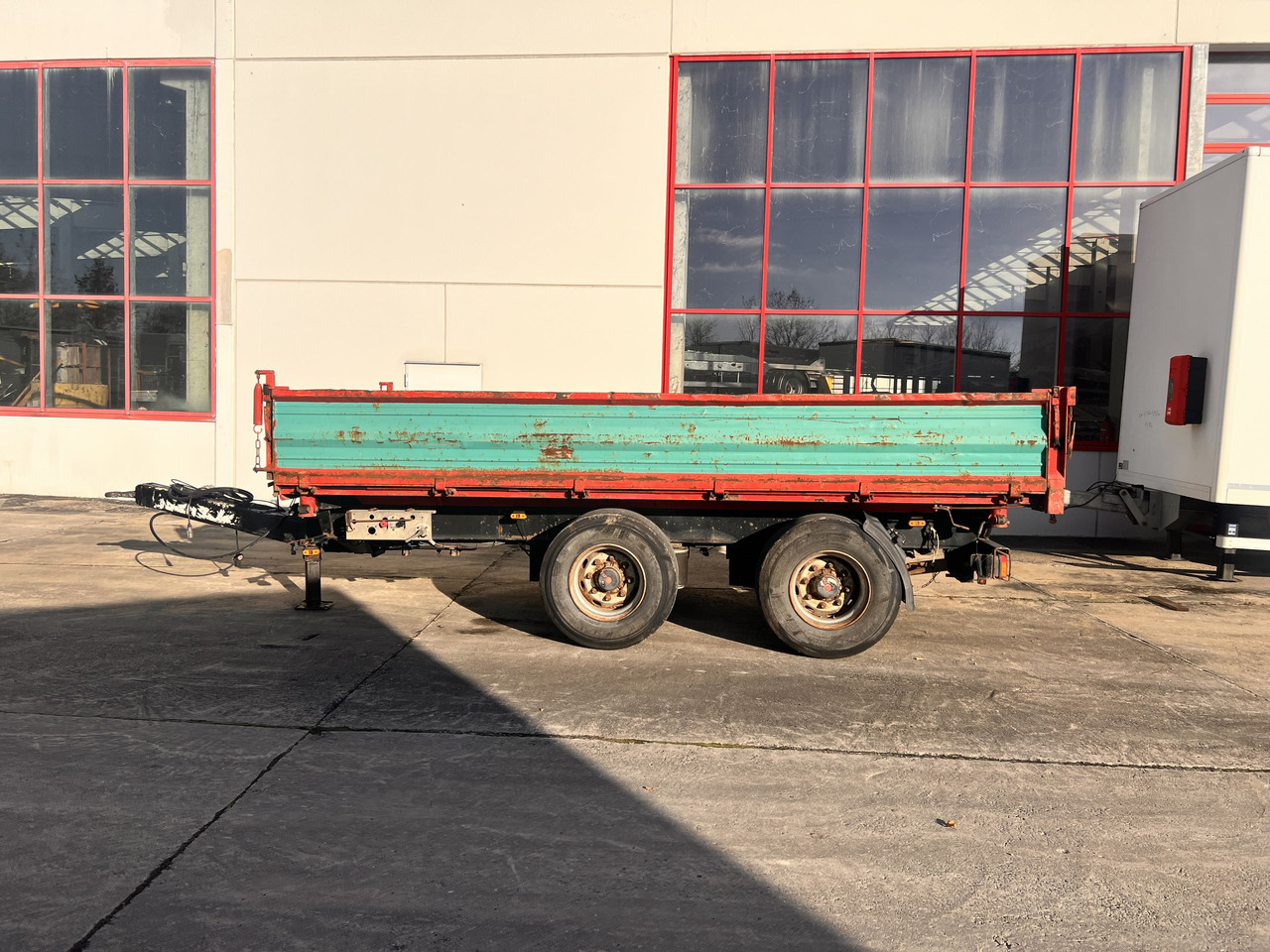 Obermaier OS2-TD190A 19 t Tandemkipper- Tieflader, Breitbereifung - Самосвальный прицеп: фото 1 Obermaier OS2-TD190A 19 t Tandemkipper- Tieflader, Breitbereifung - Самосвальный прицеп: фото 1