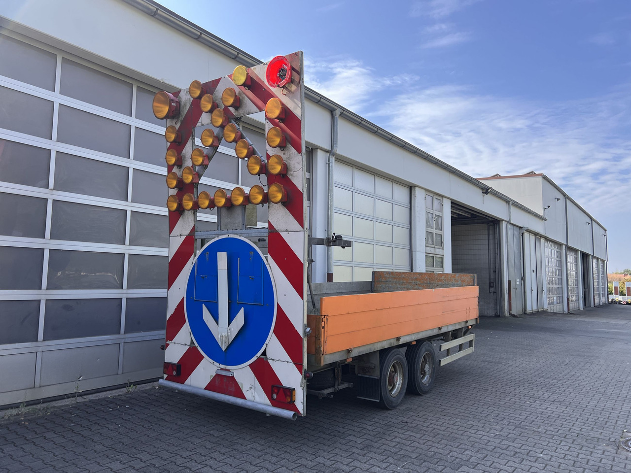 Schmitz Korbach SDAH Tandempritsche - Прицеп бортовой/ Платформа: фото 1 Schmitz Korbach SDAH Tandempritsche - Прицеп бортовой/ Платформа: фото 1