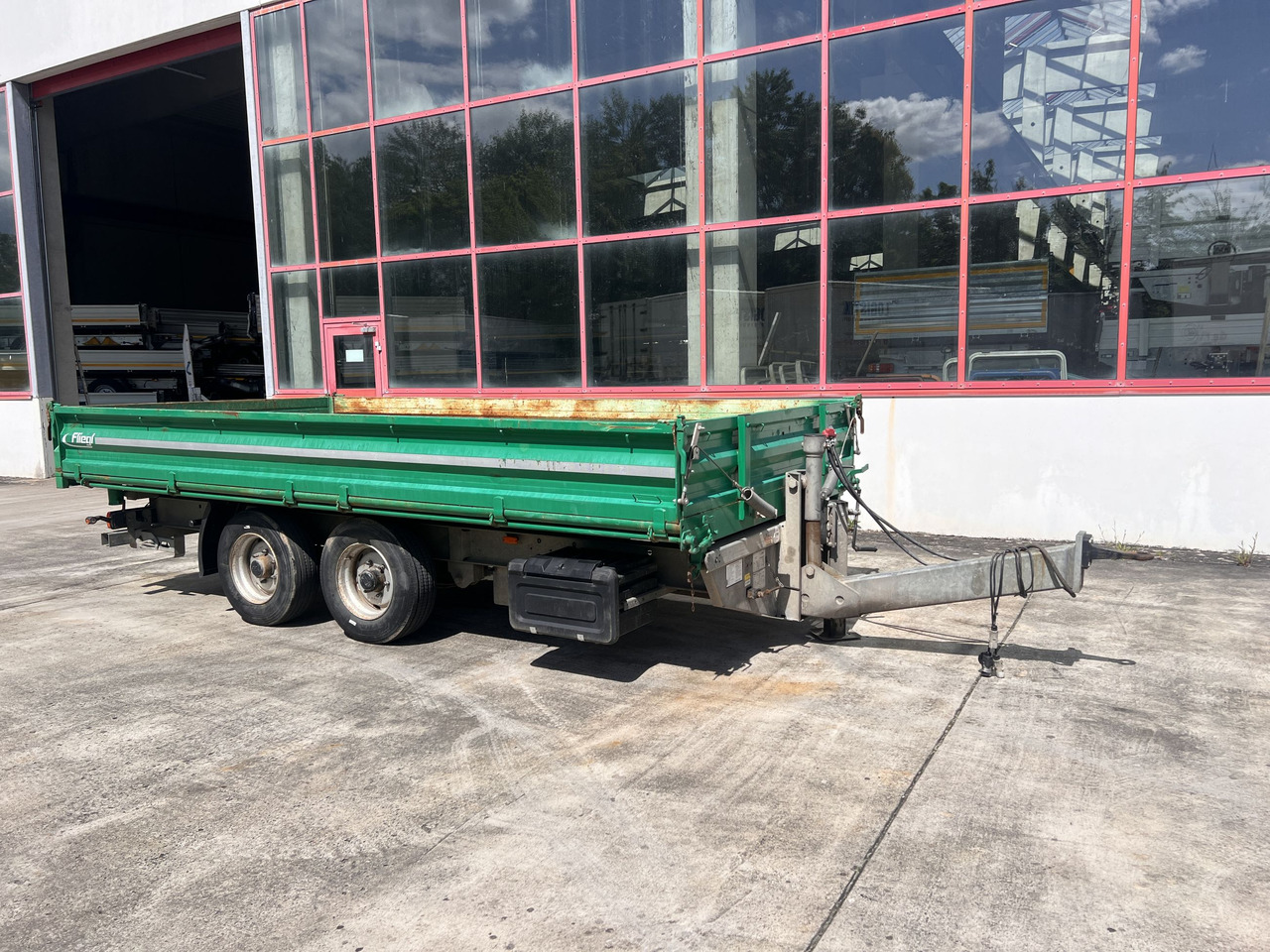 TK Tandemkipper- Tieflader, wenig Benutzt - Самосвальный прицеп: фото 2 TK Tandemkipper- Tieflader, wenig Benutzt - Самосвальный прицеп: фото 2