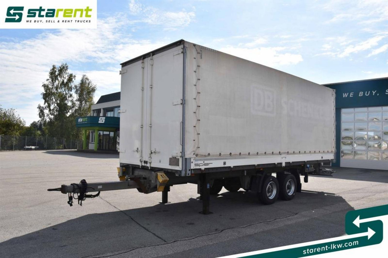 Spier Planen Tandemanhänger Durchladesys - Frontportalt. - Тентованный прицеп: фото 1 Spier Planen Tandemanhänger Durchladesys - Frontportalt. - Тентованный прицеп: фото 1