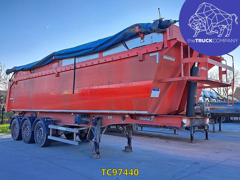 DAF GRANALU kipper - Самосвальный полуприцеп: фото 1 DAF GRANALU kipper - Самосвальный полуприцеп: фото 1