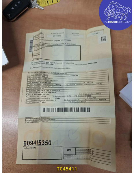 Mercedes-Benz Sprinter 313 CDI BOX + LIFT - Фургон с закрытым кузовом: фото 3 Mercedes-Benz Sprinter 313 CDI BOX + LIFT - Фургон с закрытым кузовом: фото 3