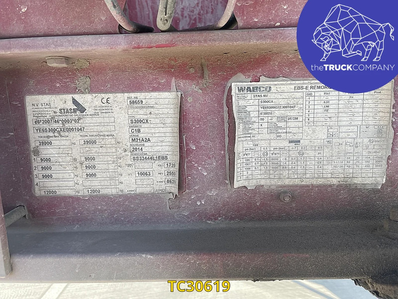 Самосвальный полуприцеп Stas 28m3 geïsolleerd Insulated: фото 11