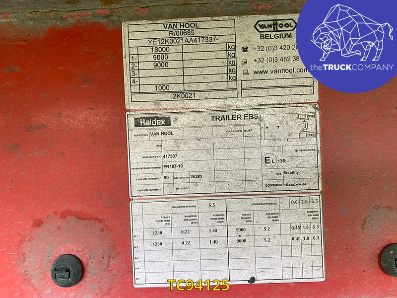 Van Hool - Прицеп-рефрижератор: фото 4 Van Hool - Прицеп-рефрижератор: фото 4