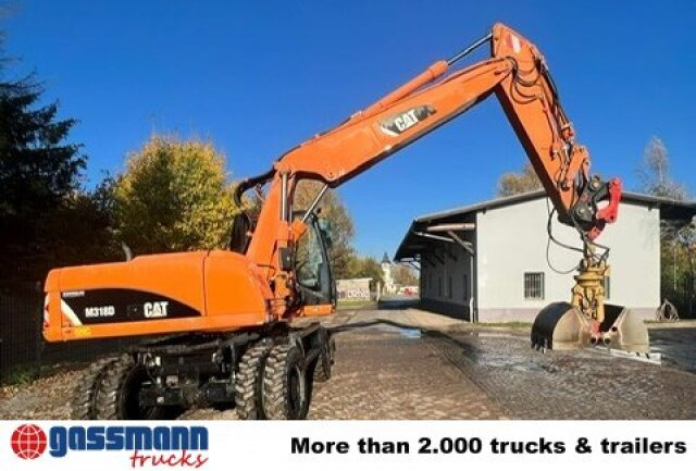 CAT M318D Mobilbagger - Колёсный экскаватор: фото 4 CAT M318D Mobilbagger - Колёсный экскаватор: фото 4