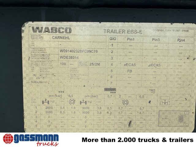 Carnehl CHKS/HH, Stahlmulde ca. 25m³ - Самосвальный полуприцеп: фото 3 Carnehl CHKS/HH, Stahlmulde ca. 25m³ - Самосвальный полуприцеп: фото 3