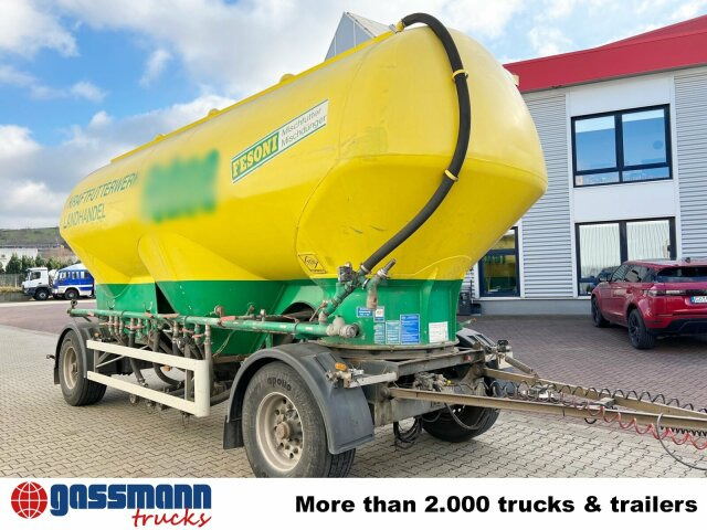 Прицеп-цистерна Feldbinder EUT 31.2 Silo-Anhänger, ca. 31m³, 4x Domdeckel: фото 12 Прицеп-цистерна Feldbinder EUT 31.2 Silo-Anhänger, ca. 31m³, 4x Domdeckel: фото 12