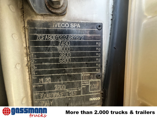 Iveco EuroCargo ML80E18K 4x2 - Самосвал: фото 3 Iveco EuroCargo ML80E18K 4x2 - Самосвал: фото 3