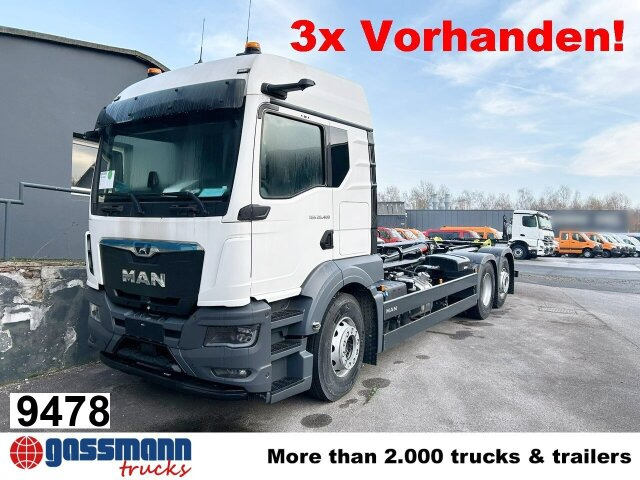 MAN TGS 26.480 6x2-4 BL CH, Lenk-/Lift, OptiView, - Крюковой мультилифт: фото 1 MAN TGS 26.480 6x2-4 BL CH, Lenk-/Lift, OptiView, - Крюковой мультилифт: фото 1