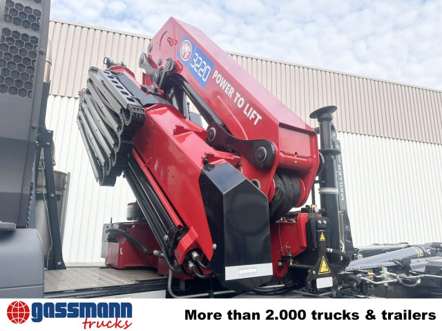 MAN TGS 35.480 8X4 BL, Intarder, Kran HMF 3220-K6, - Крюковой мультилифт, Автоманипулятор: фото 3 MAN TGS 35.480 8X4 BL, Intarder, Kran HMF 3220-K6, - Крюковой мультилифт, Автоманипулятор: фото 3