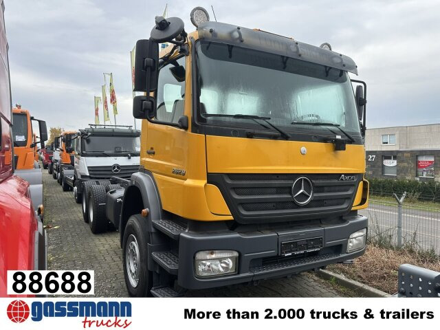 Mercedes-Benz Axor 2629 K 6x4, PTO, Steel, Manual, 6-Zylinder - Грузовик-шасси: фото 1 Mercedes-Benz Axor 2629 K 6x4, PTO, Steel, Manual, 6-Zylinder - Грузовик-шасси: фото 1