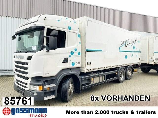 Scania R450 LB 6x2-4 Getränkekoffer, Retarder, - Грузовик с закрытым кузовом: фото 1 Scania R450 LB 6x2-4 Getränkekoffer, Retarder, - Грузовик с закрытым кузовом: фото 1