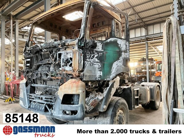 MAN TGS 18.480 4x4 BLS, BRANDSCHADEN - Тягач: фото 1 MAN TGS 18.480 4x4 BLS, BRANDSCHADEN - Тягач: фото 1