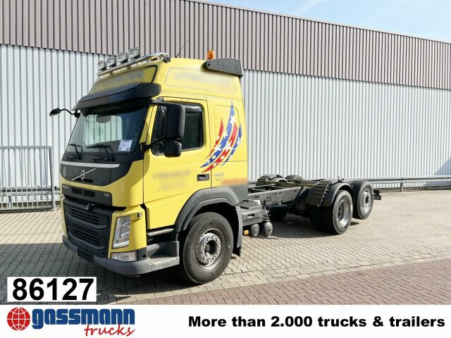 Volvo FM 450 6x2, Motorabtrieb, Lenk-/Liftachse - Грузовик-шасси: фото 1 Volvo FM 450 6x2, Motorabtrieb, Lenk-/Liftachse - Грузовик-шасси: фото 1