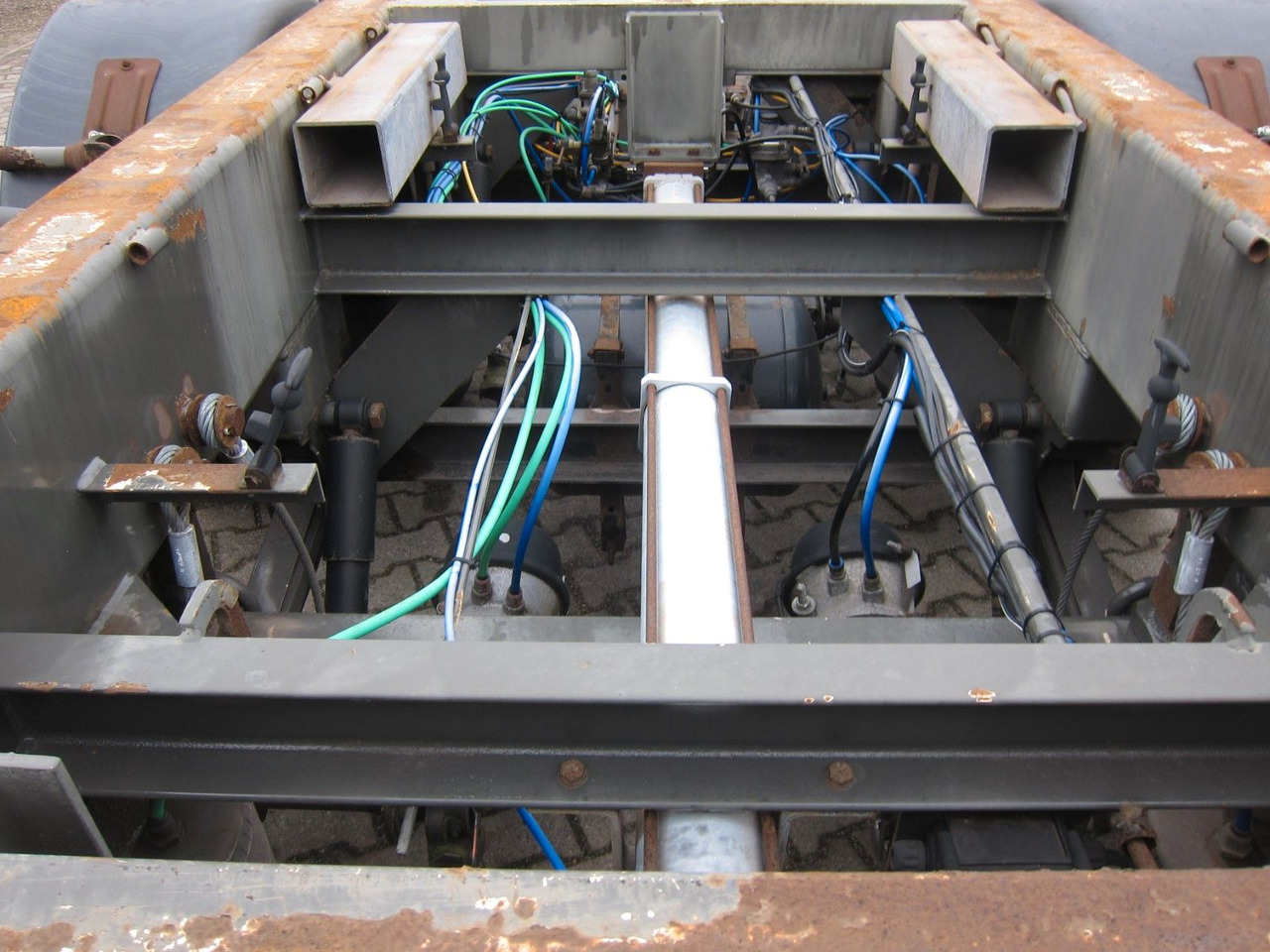 Полуприцеп-контейнеровоз/ Сменный кузов Renders Euro 902 Multi All connections 2xExtendable BPW: фото 9