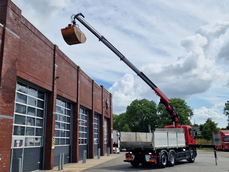 MAN TGS 26.360 6x4 Hydrodrive / Crane HMF1920K-RCS / 3 way tipper HMF / Low KM 110.700! в лизинг MAN TGS 26.360 6x4 Hydrodrive / Crane HMF1920K-RCS / 3 way tipper HMF / Low KM 110.700!: фото 8