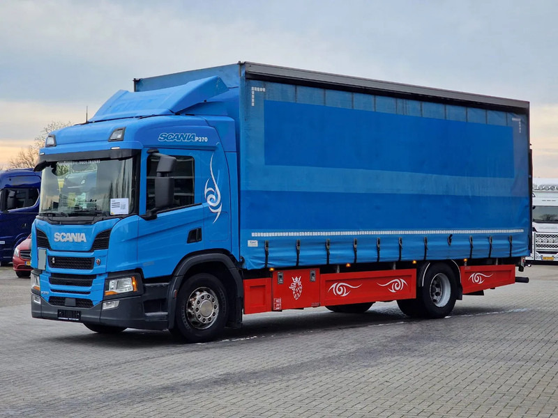 Scania P370 4x2 Tautliner 4x2 - Loadlift - Full air - Navi - Fridge - Тентованный грузовик: фото 3 Scania P370 4x2 Tautliner 4x2 - Loadlift - Full air - Navi - Fridge - Тентованный грузовик: фото 3