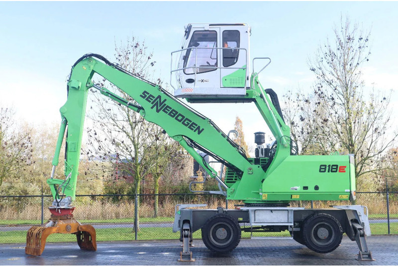 Sennebogen 818 E K9 ULM | SORTING GRAB | GOOD TIRES - Колёсный экскаватор: фото 1 Sennebogen 818 E K9 ULM | SORTING GRAB | GOOD TIRES - Колёсный экскаватор: фото 1