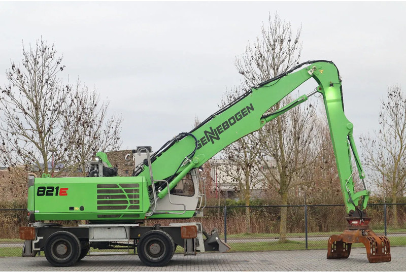 Sennebogen 821E | 821 E | SORTING GRAB | DOZERBLADE | GREAT CONDITION - Колёсный экскаватор: фото 4 Sennebogen 821E | 821 E | SORTING GRAB | DOZERBLADE | GREAT CONDITION - Колёсный экскаватор: фото 4
