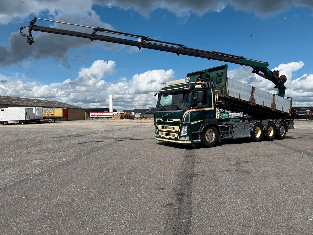 Volvo FM500 8x4*4 Tipper / Crane HMF2620-K5 - Самосвал, Автоманипулятор: фото 2 Volvo FM500 8x4*4 Tipper / Crane HMF2620-K5 - Самосвал, Автоманипулятор: фото 2