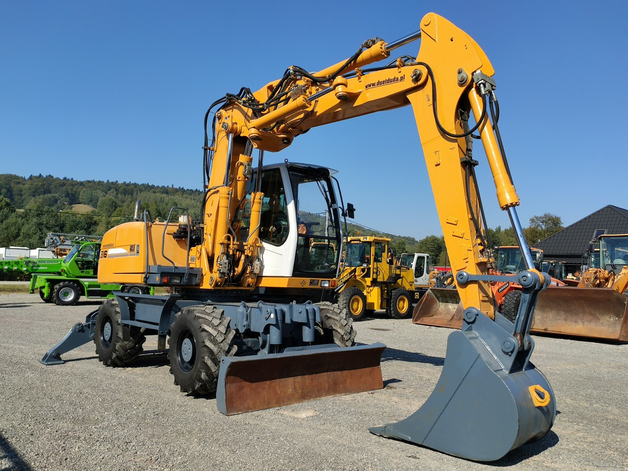 Liebherr A316 Maszyna po Pełnym Tulejowaniu Bez Luzów i Wycieków - Колёсный экскаватор: фото 5 Liebherr A316 Maszyna po Pełnym Tulejowaniu Bez Luzów i Wycieków - Колёсный экскаватор: фото 5