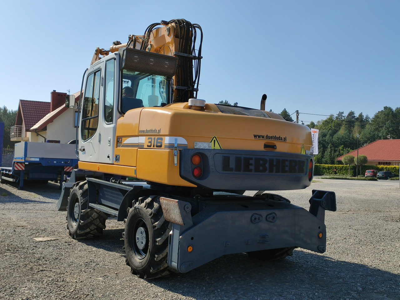 Колёсный экскаватор Liebherr A316 Maszyna po Pełnym Tulejowaniu Bez Luzów i Wycieków: фото 16