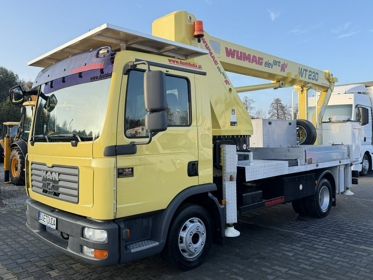 MAN TGL 8.210 Zwyżka WUMAG WT 230 23m w bok 18m podnośnik - Грузовик с подъемником: фото 4 MAN TGL 8.210 Zwyżka WUMAG WT 230 23m w bok 18m podnośnik - Грузовик с подъемником: фото 4