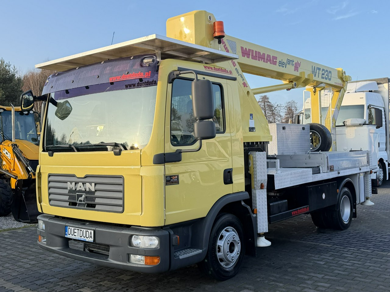 MAN TGL 8.210 Zwyżka WUMAG WT 230 23m w bok 18m podnośnik - Грузовик с подъемником: фото 3 MAN TGL 8.210 Zwyżka WUMAG WT 230 23m w bok 18m podnośnik - Грузовик с подъемником: фото 3