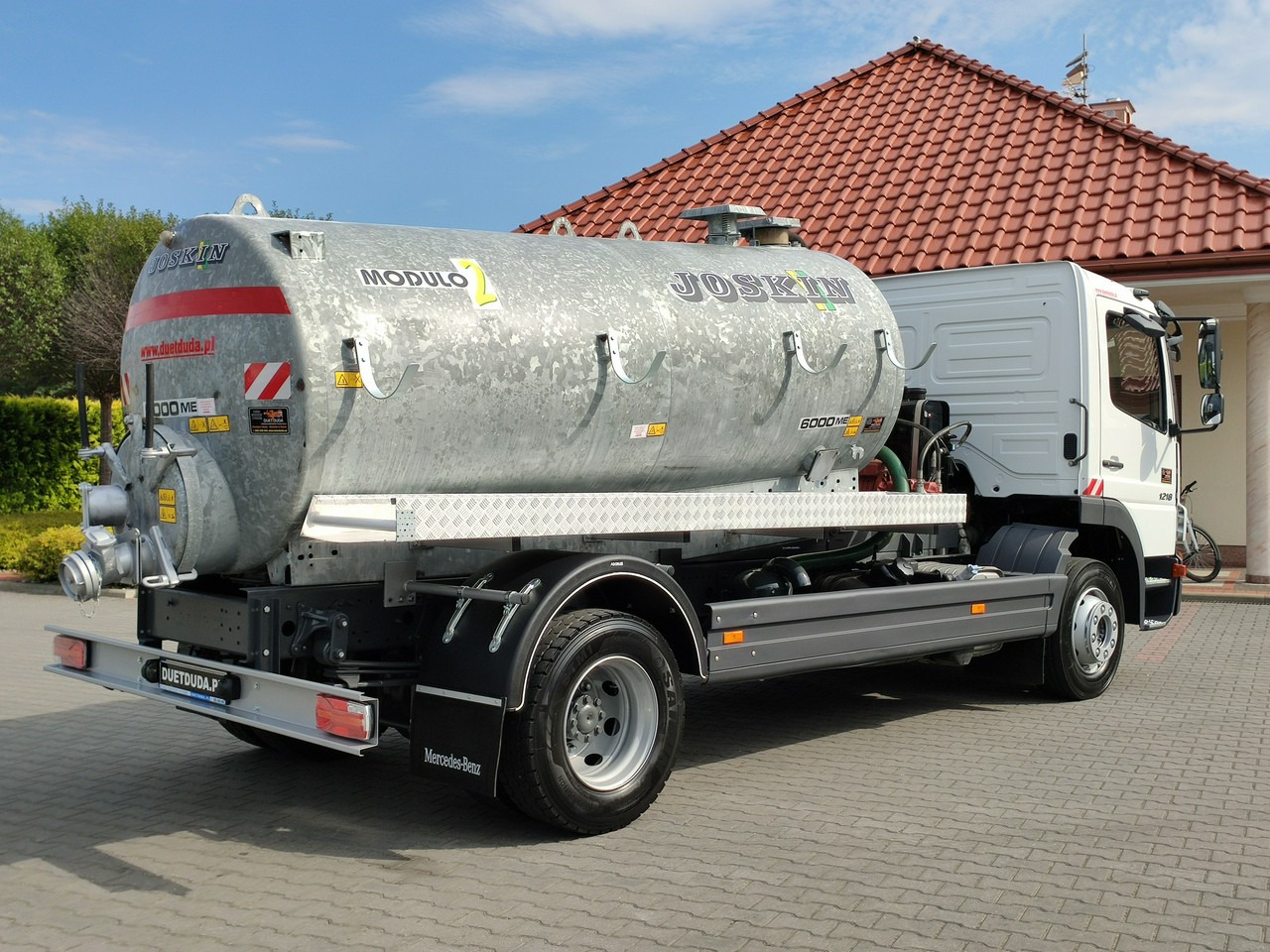 Mercedes Atego 1218 Asenizacyjny Szambiarka Beczka Szambowóz Poj.6m 2019r - Ассенизатор: фото 3 Mercedes Atego 1218 Asenizacyjny Szambiarka Beczka Szambowóz Poj.6m 2019r - Ассенизатор: фото 3