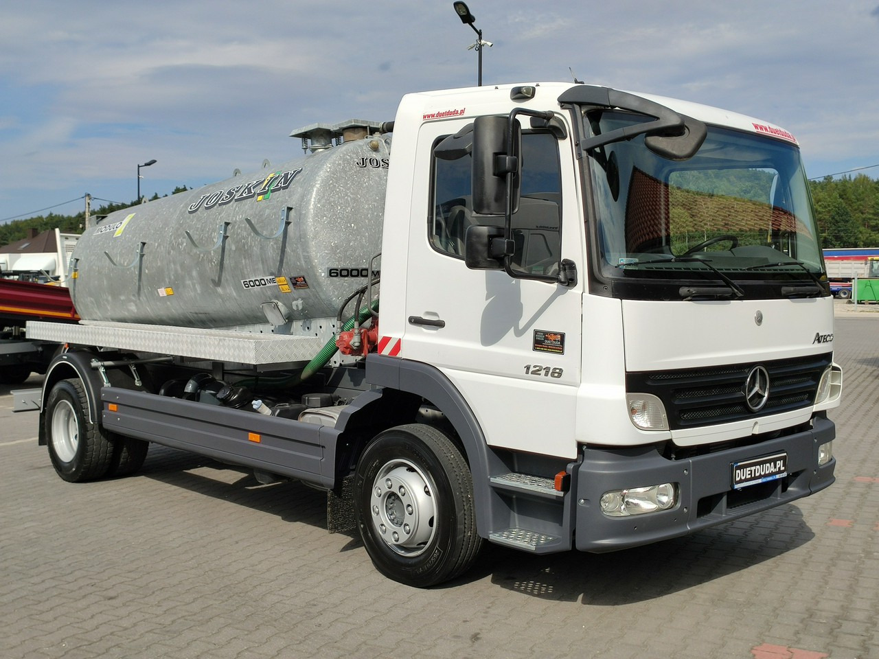 Mercedes Atego 1218 Asenizacyjny Szambiarka Beczka Szambowóz Poj.6m 2019r - Ассенизатор: фото 2 Mercedes Atego 1218 Asenizacyjny Szambiarka Beczka Szambowóz Poj.6m 2019r - Ассенизатор: фото 2