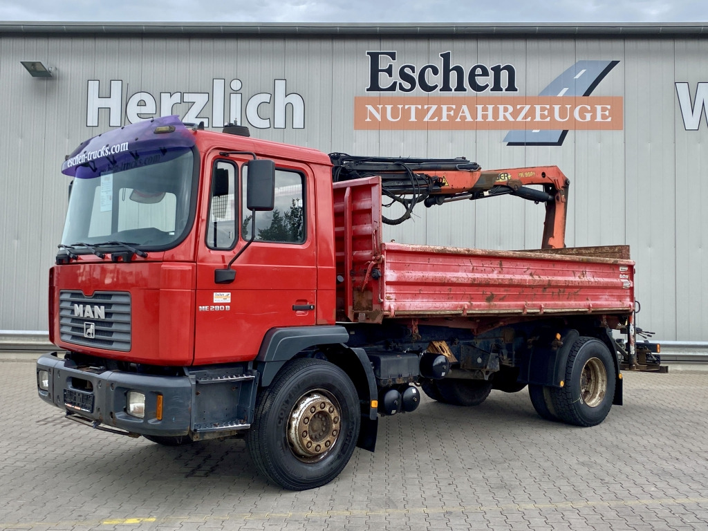 MAN 18.285 MC / Palfinger PK 9501 - Самосвал, Автоманипулятор: фото 2 MAN 18.285 MC / Palfinger PK 9501 - Самосвал, Автоманипулятор: фото 2