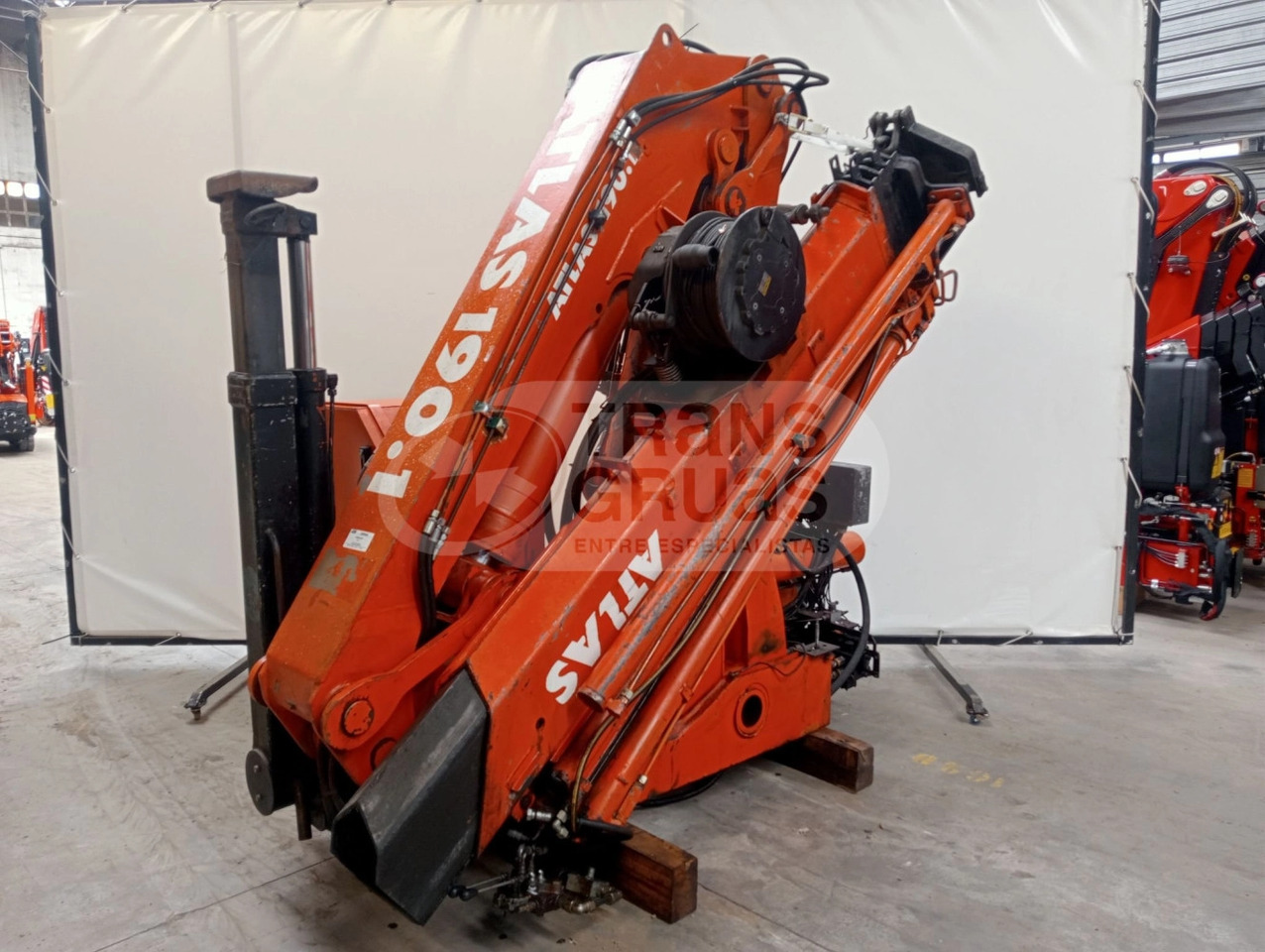 Grúa Atlas AK 190.1 A5 - Кран-манипулятор для Грузовиков: фото 3 Grúa Atlas AK 190.1 A5 - Кран-манипулятор для Грузовиков: фото 3