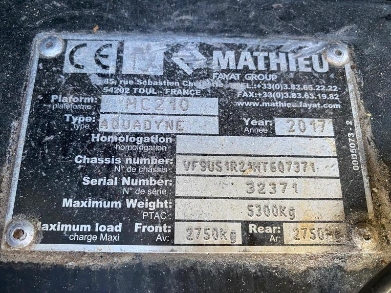 Mathieu Azura MC210 - Подметально-уборочная машина: фото 2 Mathieu Azura MC210 - Подметально-уборочная машина: фото 2