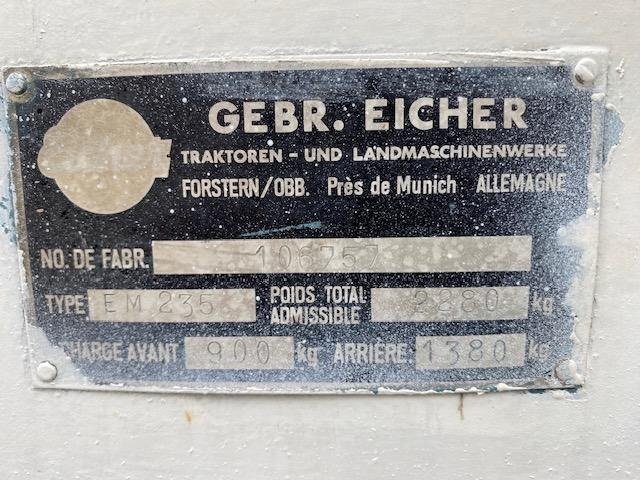 Eicher EM 235 Königtiger - Трактор: фото 5 Eicher EM 235 Königtiger - Трактор: фото 5