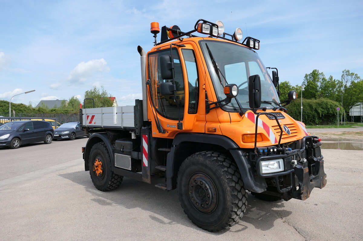 UNIMOG U400 405/12 AHK KLIMA ZAPFWELLE vorn SFZ KOMMUN - Грузовик бортовой/ Платформа, Коммунальная/ Специальная техника: фото 3 UNIMOG U400 405/12 AHK KLIMA ZAPFWELLE vorn SFZ KOMMUN - Грузовик бортовой/ Платформа, Коммунальная/ Специальная техника: фото 3