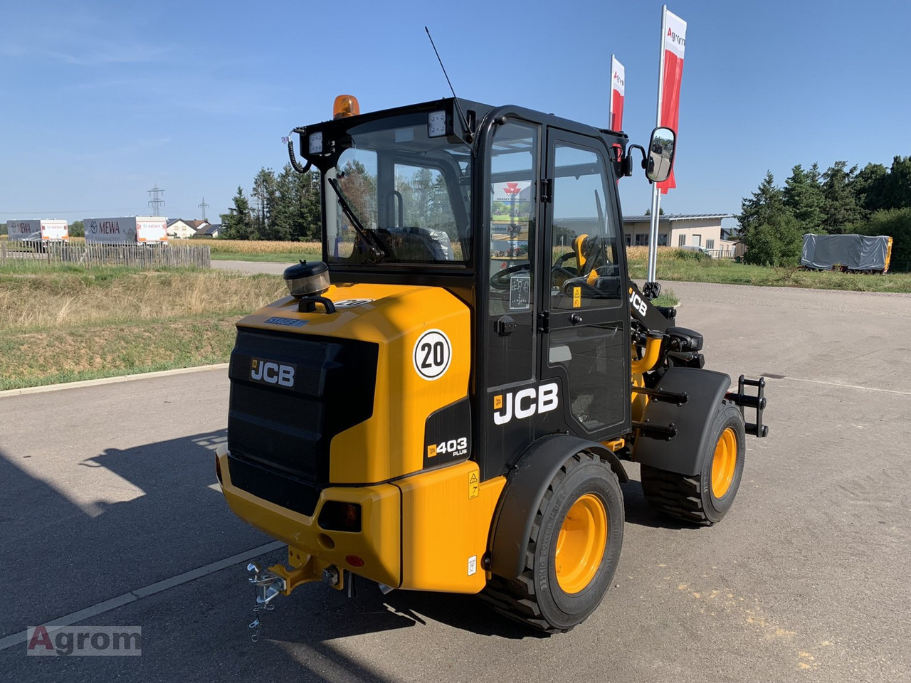 JCB 403 Plus - Компактный фронтальный погрузчик: фото 5 JCB 403 Plus - Компактный фронтальный погрузчик: фото 5