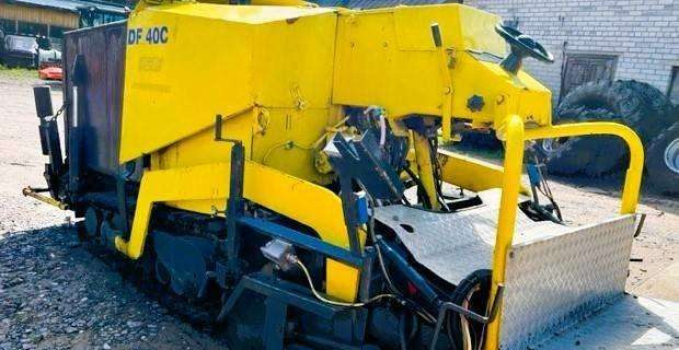 Demag DF 40 C - Асфальтоукладчик: фото 3 Demag DF 40 C - Асфальтоукладчик: фото 3