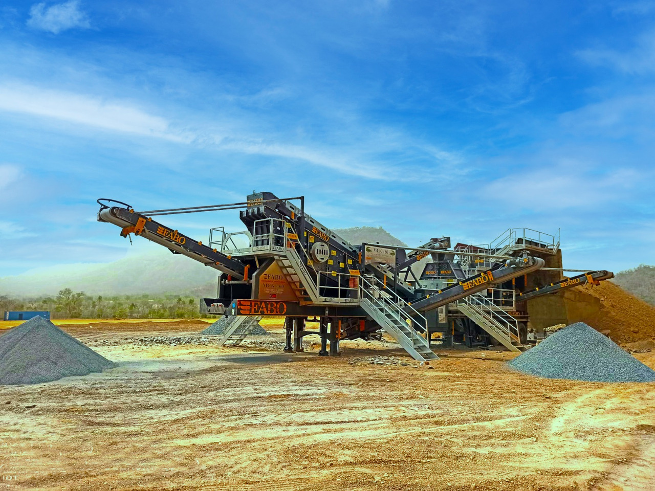 FABO Mobile crusher - Мобильная дробилка: фото 3 FABO Mobile crusher - Мобильная дробилка: фото 3