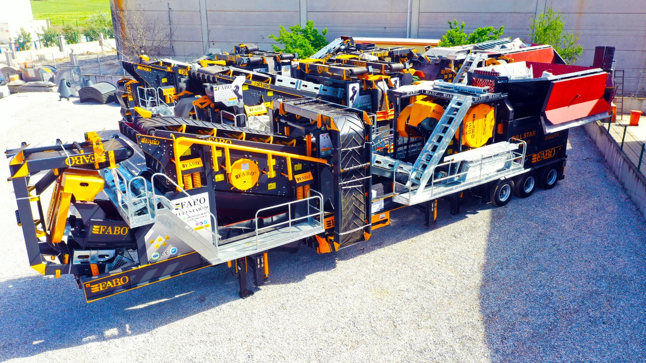 FABO Mobile crusher - Мобильная дробилка: фото 2 FABO Mobile crusher - Мобильная дробилка: фото 2