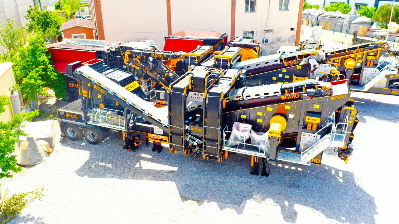 Новый Мобильная дробилка FABO Mobile crushers: фото 1