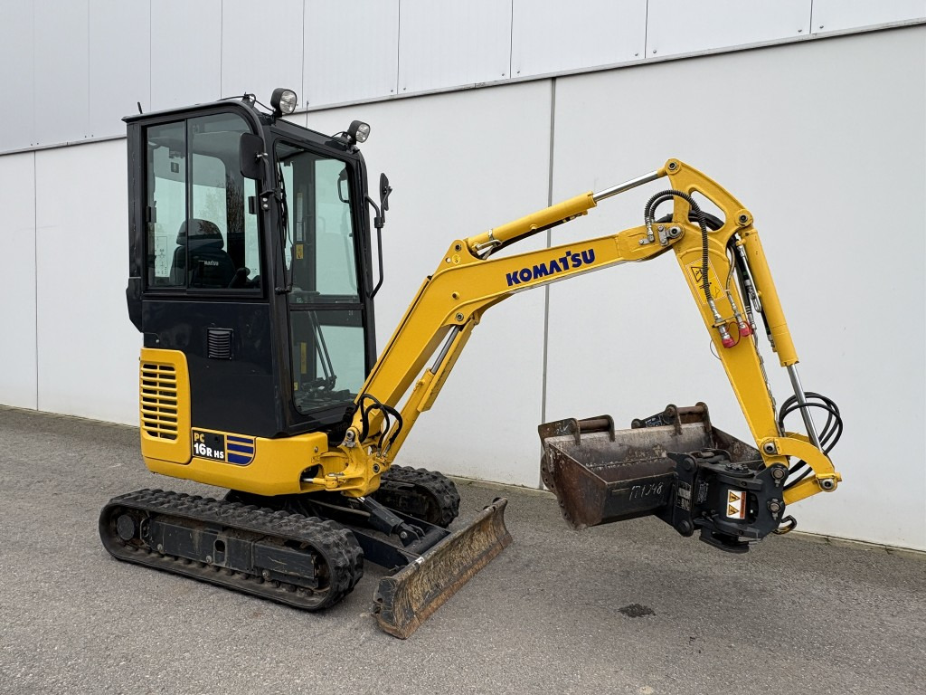 KOMATSU MINIBAGGER PC 16 R-3HS Powertilt 20,40,100 Löffel - Мини-экскаватор: фото 2 KOMATSU MINIBAGGER PC 16 R-3HS Powertilt 20,40,100 Löffel - Мини-экскаватор: фото 2